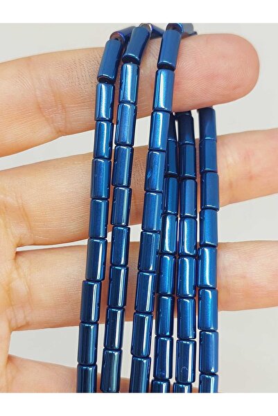 Yasamtohumu Браслет з гематиту - півнитка 3,5*8 мм (довжина 18 см)