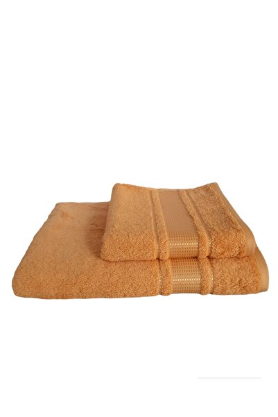 Özdilek Набір з 2 кольорових рушників для ванної кімнати - K.Sarı (90x150см + 50x90см)