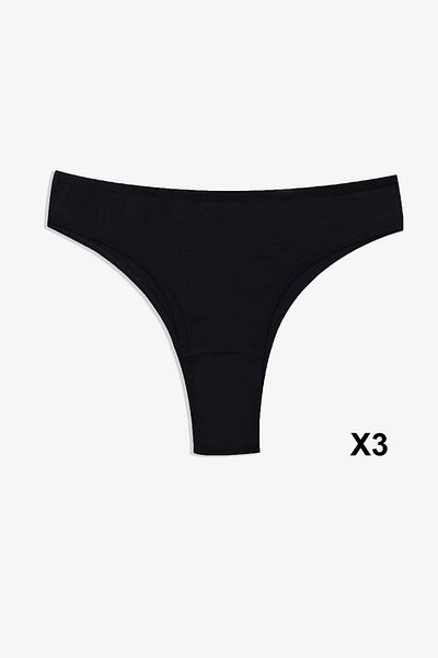 koza iç giyim Γυναικεία εσώρουχα Brazilian Lycra 7 συσκευασιών