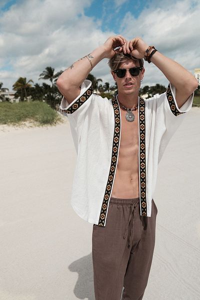 Dear Deer Africano Kimono