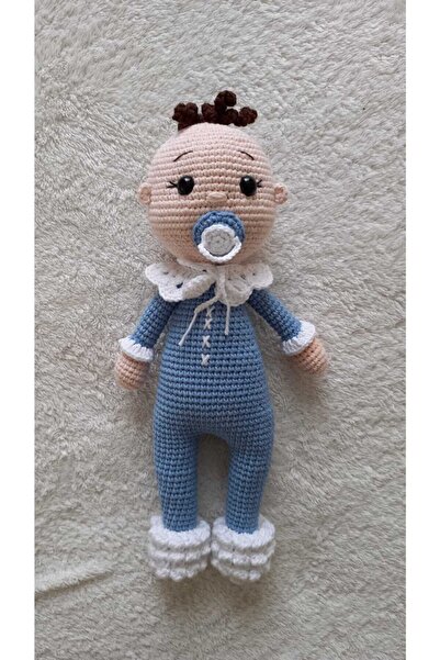 msl masal hobi evi Amigurumi Emzikli Erkek Bebek