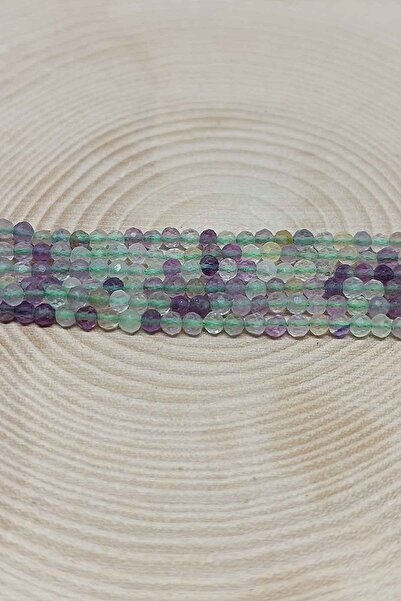 Yasamtohumu 2,5 mm (17 cm duga) narukvica od fluoritnog kamena za dečaka, pol...