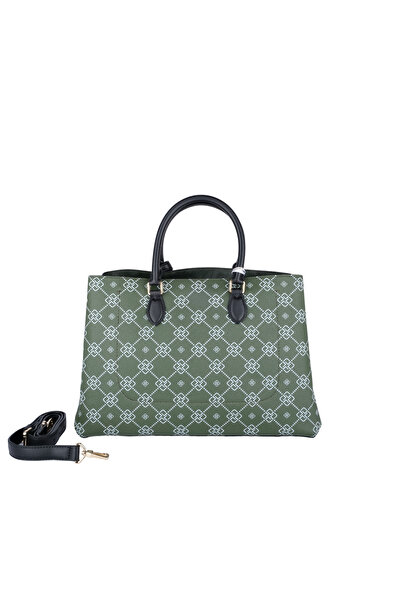 LAMBERTİ CRESTED TOTE OPEN MAUTH