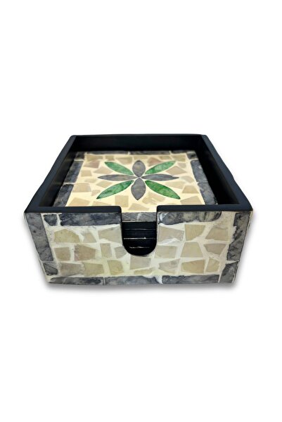 Coconut Products 6 قطع من الوقايات المطلية باللؤلؤ