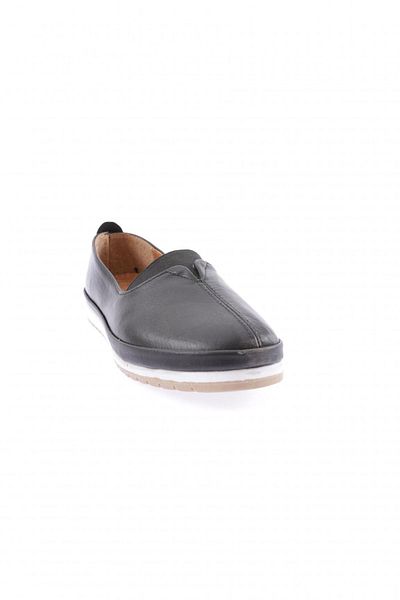 DGN 803-d-22y Pantofi confortabili pentru femei, piele naturală, negru