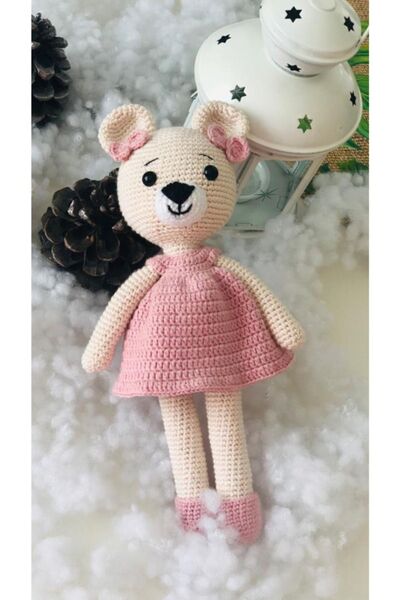 amigurumitoys Amigurumi Suslu Ayicik