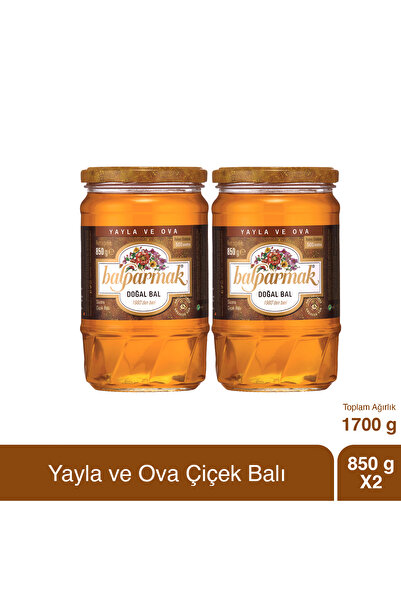 Balparmak Yayla ve Ova Çiçek Balı 850 g x 2 Adet