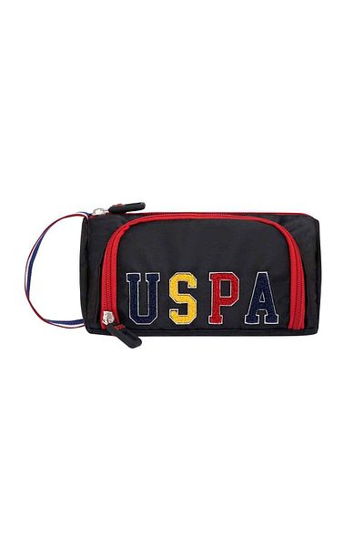 U.S. Polo Assn. Μαύρη μολυβοθήκη Polo ΗΠΑ - PLKLK24275