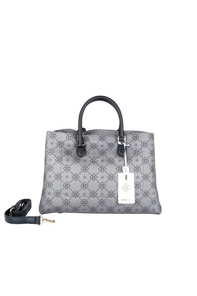 LAMBERTİ Geantă tote albastru deschis