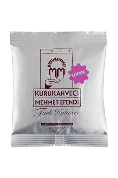Mehmet Efendi Kurukahveci Mehmet Efendi Kafeinsiz 50 gr