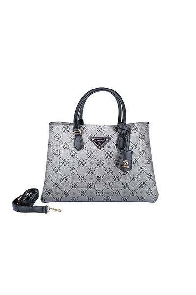LAMBERTİ Geantă tote albastru deschis