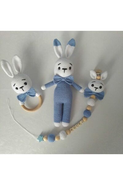 msl masal hobi evi Amigurumi Minis Tavsan Uyku Arkadasi