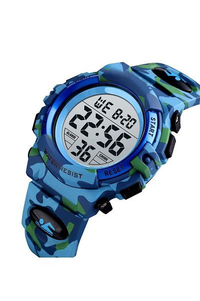 Daniel Klein 50 MT WATERPROOF 7 DIFFERENT LED LIGHTS CHILDREN'S WATCH