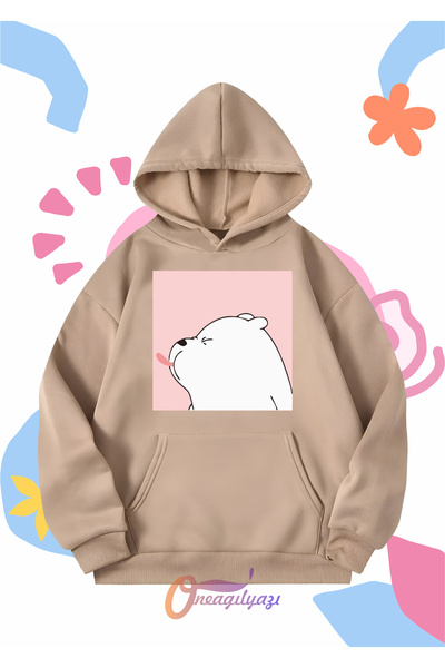 oneagılyazı Unisex dečija majica - print psa s isplaženim jezikom, Oversize k...