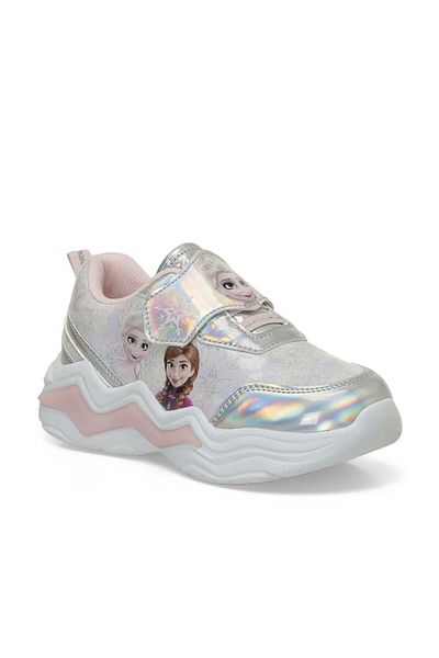 Frozen Girl's Illuminated Elsa Sneakers - Velcro Sneakers