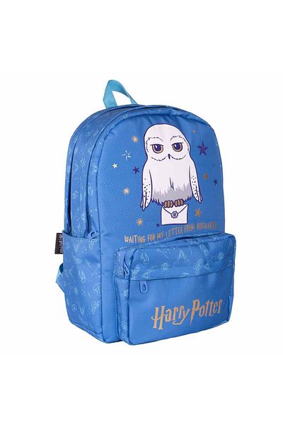 OBM Σχολική τσάντα Harry Potter Hedwig Blue - 2582