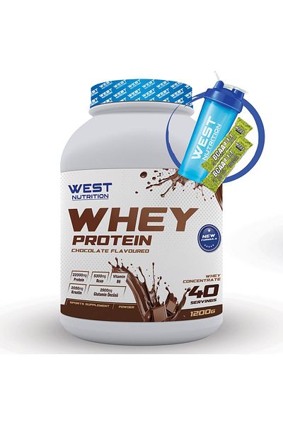 West Nutrition 1200 gr 40 Serve Protein Powder - Chocolate Flavored