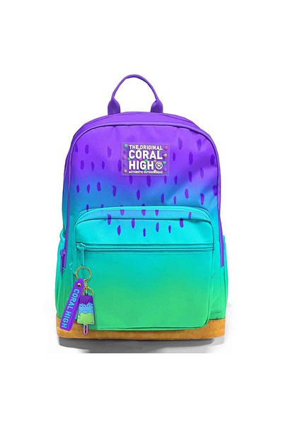 Coral High Μωβ Σχολική Τσάντα μεταβατικού χρώματος 23637