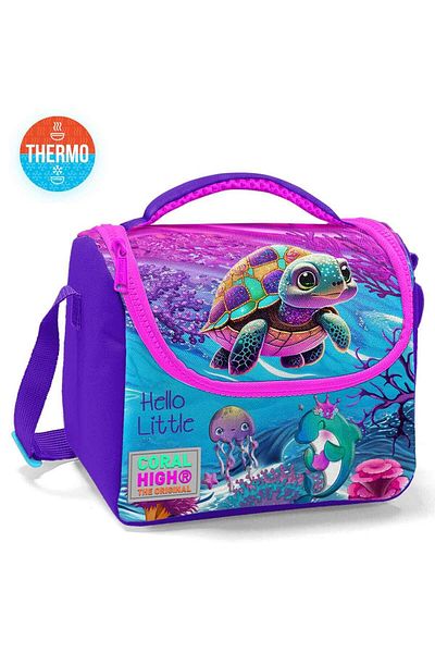 Coral High Sea Animals Cute Lunchbox - 11756