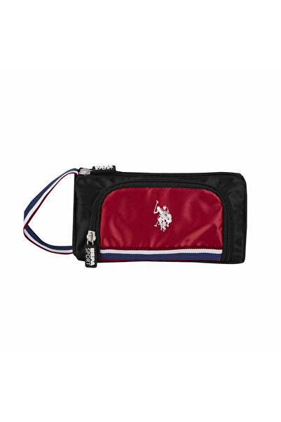 U.S. Polo Assn. U.S. Polo Black Red Pencil Case Plklk24314