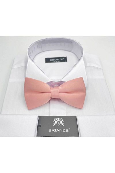 Brianze Pink Powder Bow Tie