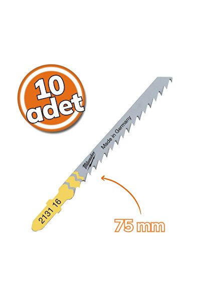 Milwaukee T144D Dekupaj Bıçağı Ağaç 75mm 10'lu Set