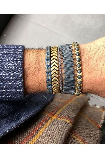Juju Bronze Marble Bracelet