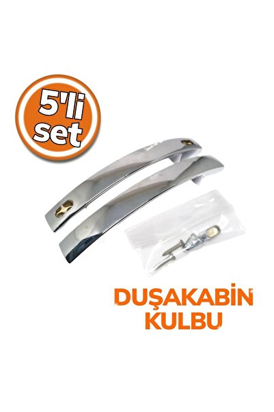 SYM Duşakabin Kulbu Krom 1 Takım 5'li Set