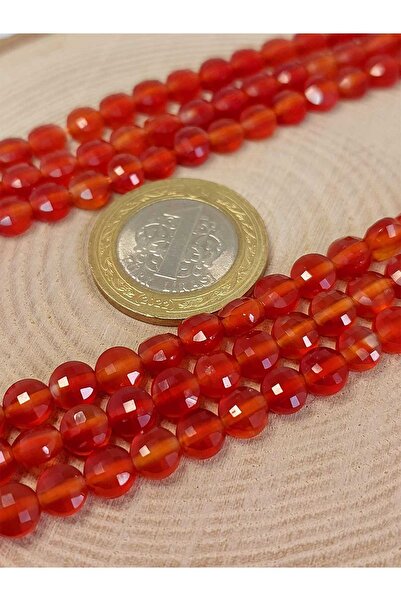 Yasamtohumu Напівсерія браслетів з фасеточним огранюванням з агату - 6x4 мм (...