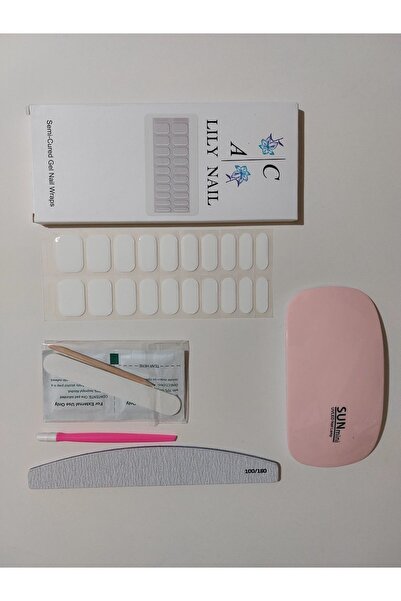 Lily Nail Kalıcı Oje / 3d Jel Tırnak Full Set Tırnak Bakım Yağı