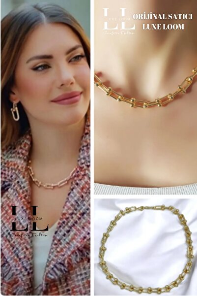 Luxe Loom Kadın Tiffany & Co Model Gold Kolye