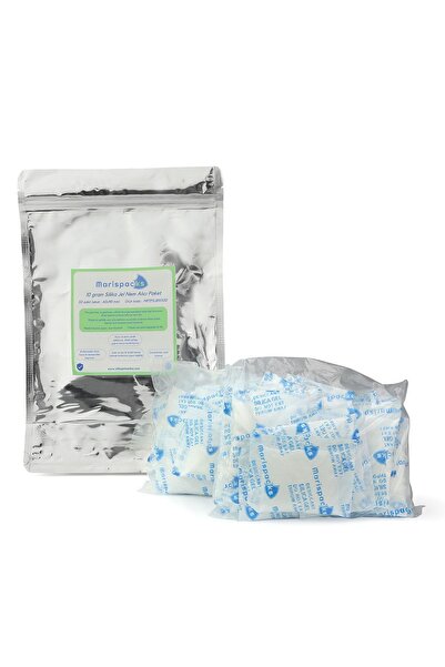 Marispacks 10 g x 50 adet silikajel nem alıcı paket (nonwoven, metalize doypa...
