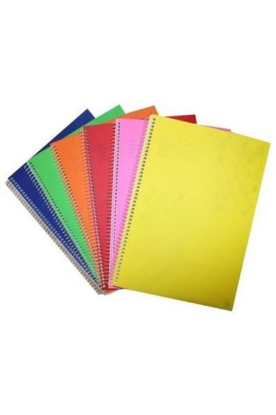 TML 6 Pieces School Notebook with Spiral A4 - 72 Sheets