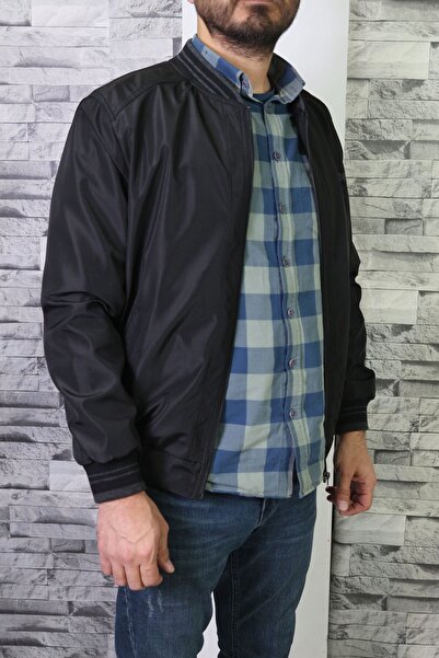 Bilgiçler erkek yazlık mont klasik kesim