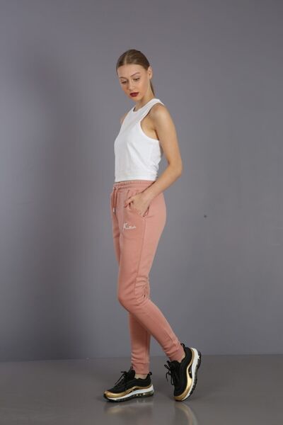 Kallisto بنطال رياضي قطني من 3 خيوط من سمك السلمون