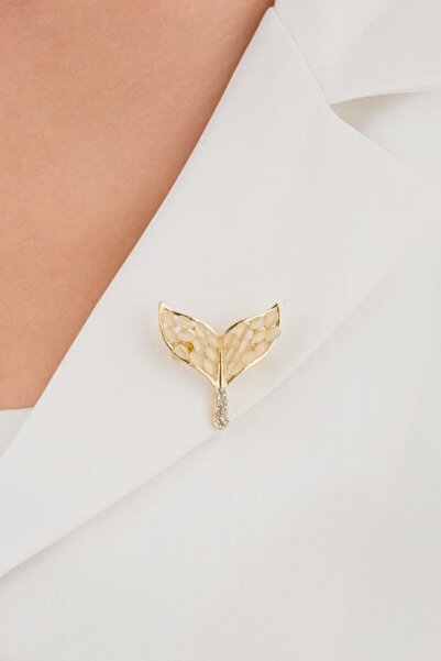 MRK Kadın Yunus Kuyruğu Broş