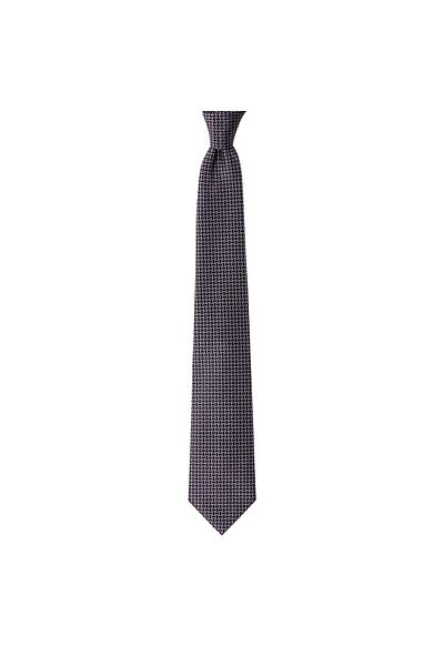 1001 Kravat Patterned Black 8 cm Wide Tie