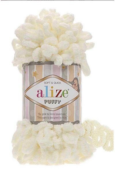 Alize 62/Κρεμ πλεκτό νήμα χειρός
