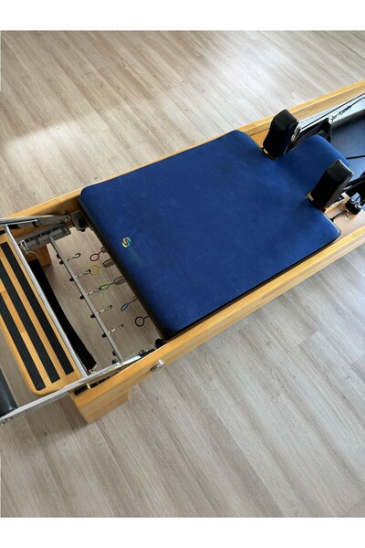 ESSENDO Reformer Pilates Mat ' Kaymaz' -GECE MAVİSİ