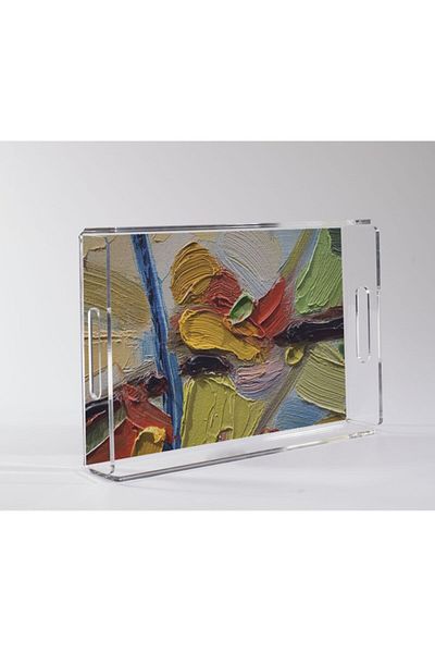 Binbirürün Oil Paint Plexiglass Tray