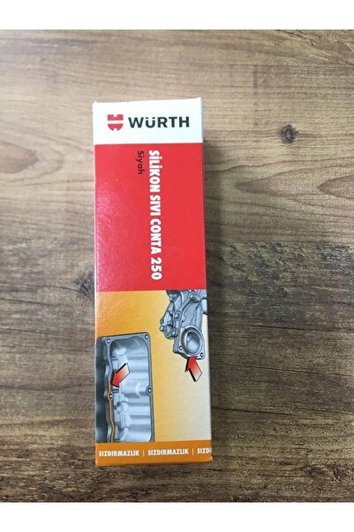 Würth Siyah Silikon Sıvı Conta