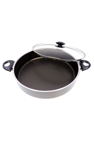 Mehtap 30 Cm Onyx Double Sided Teflon Carnivore Pot