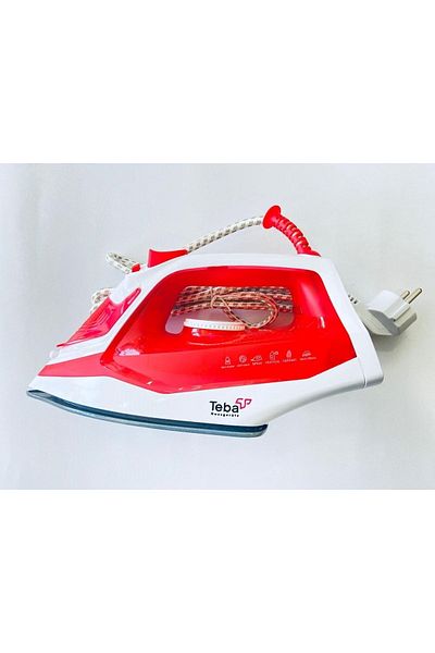 Teba Red Steam Iron Iron - 2000w