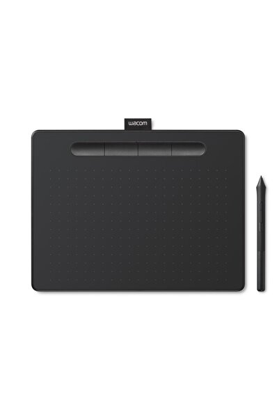 Wacom Intuos Comfort Plus Medium Ctl6100k-b ( 264 X 200 X 8.8 Mm / 10.4 X 7.8...