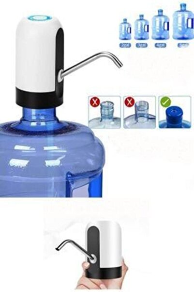 Teba Taşınabilir Kablosuz Damacana Su Pompası