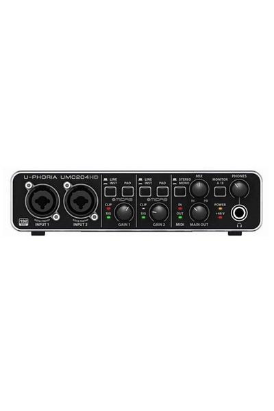 Behringer Umc204hd 2 Channel Sound Card