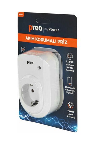 Preo My Power Mpp01 Single Surge Protected Socket