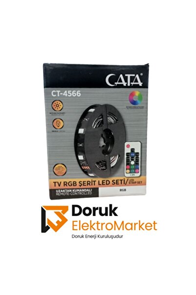 Cata CT-4566 3m Rgb Usb Tv/Pc Şerit Led Seti