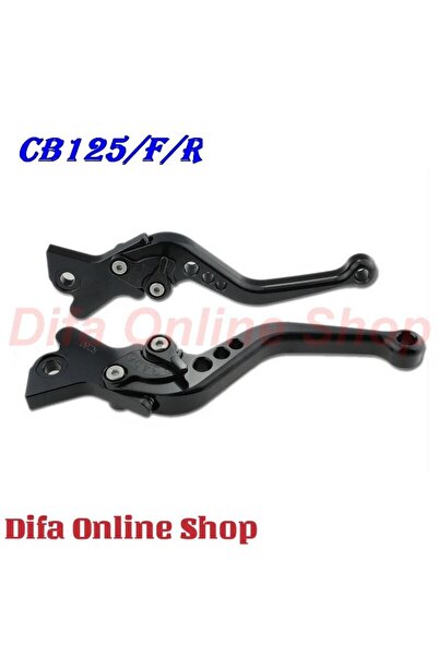 Merpa Motor Cb125/f/r Manet Ayarlı Cnc Spor Model 2019-2020 Siyah