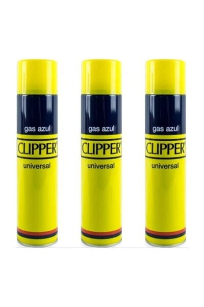 Clipper Çakmak Gazı 250ml X 3 Adet